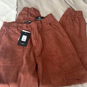 Nice to meet you cargo joggers